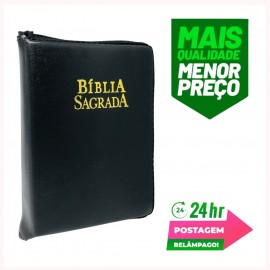 Bblia Sagrada Pequena 13 x 10 cm de Luxo Letras Pequenas