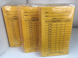 Envelope De Dizimo Anual 100 Unidades
