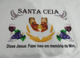 Kit Toalha Para Mesa De Santa Ceia