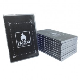 Kit C/ 10 Harpas Crist Original Hinos e Corinhos Pequena - Preta harpas e corinhos